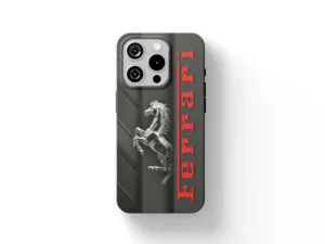Ferrari Cover Silicone Smartphone Look Sportivo